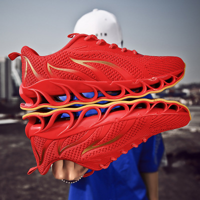 2021 High quality Breathable Running Shoes Sports Shoes Comfortable Blade Shoes Walking Jogging Casual Men's Shoes