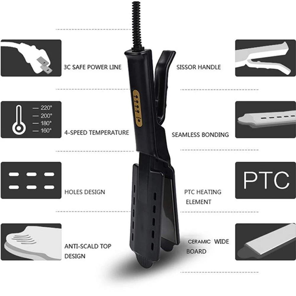Hair Straightening Irons Curling Hair Irons For Curls Hairs Flat Iron Steam Straightener