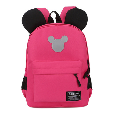 Baby Kids Girls Backpacks Cartoon Mickey School Bags Waterproof Schoolbags