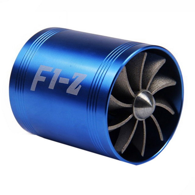 Auto Car Refit Turbo Air Intake Turbine Gas Fuel Oil Saver Fan Turbo Supercharger Turbine