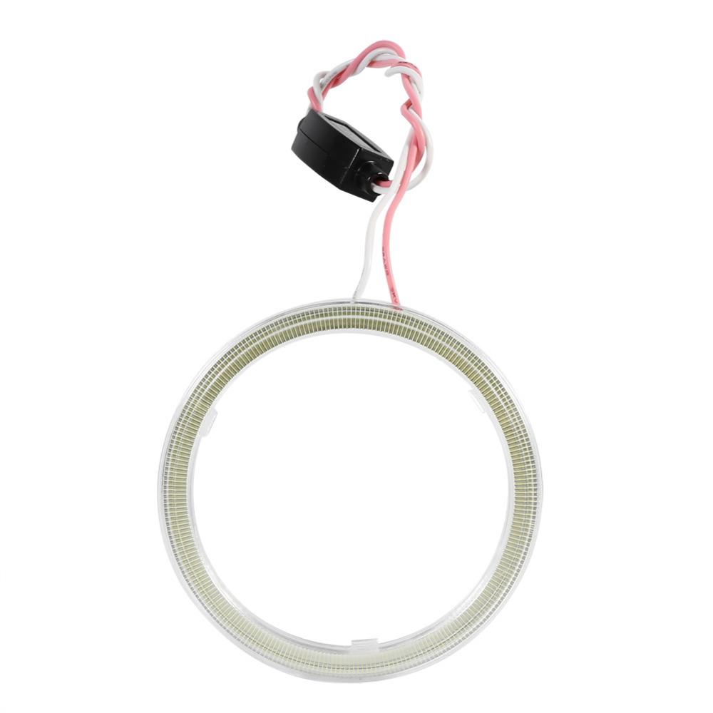 2 pieces Halo LED Rings Angel Eye Car Headlight COB 60/70/80/90/100/110/120 mm Chips Headlight DRL