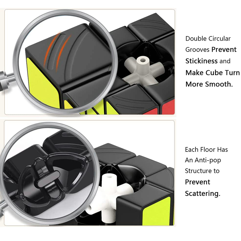 Rubik's Cube Educational Toy Three-order Magic Cube Puzzle Toy Learn Decompress Adult Kids Toy Gifts