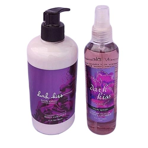 Signature Collection Dark Kiss 2 in 1 Body Splash (236ml) and Lotion pump normal (500ml)
