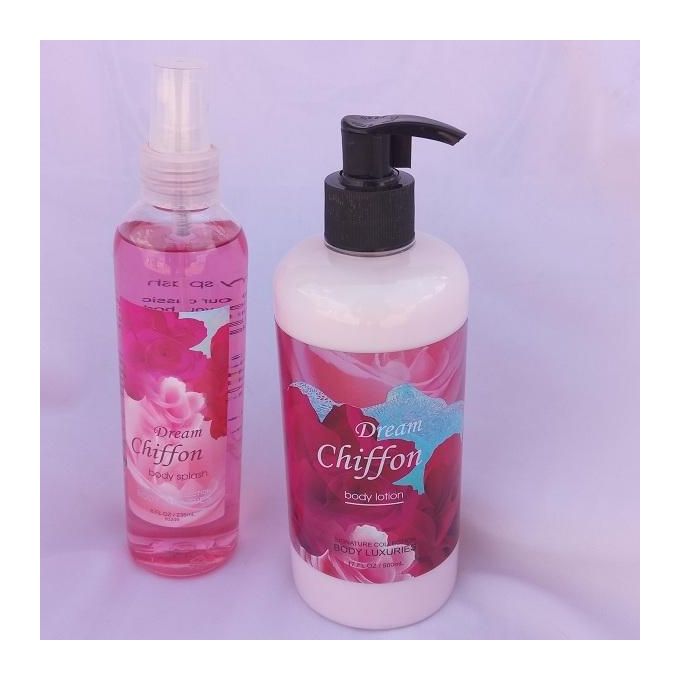 Body Luxuries Dream chiffon Gift Set( lotion 500 ml and body splash 236 ml)
