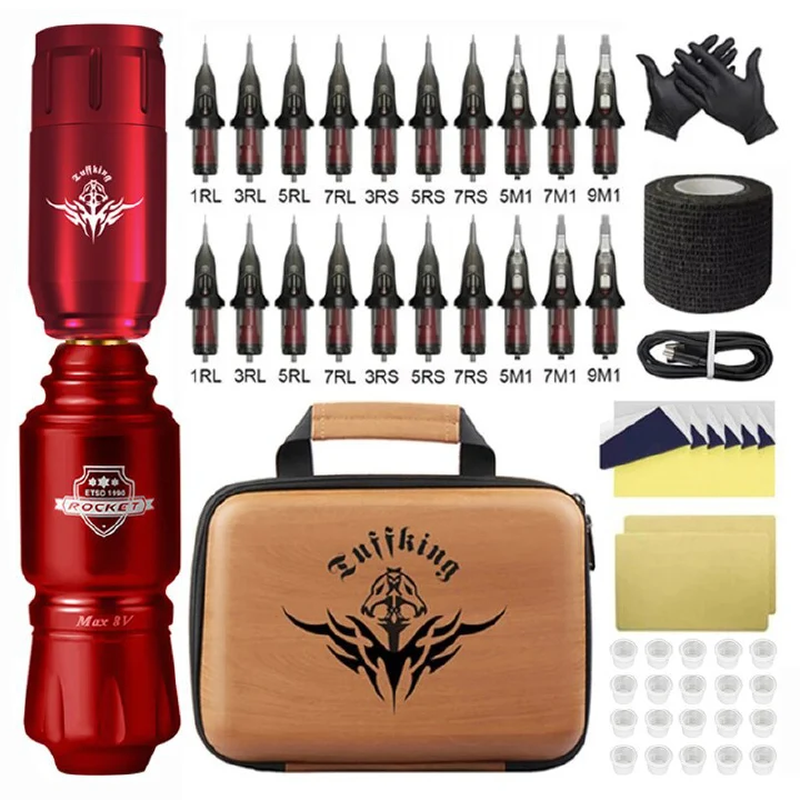 Tattoo Machine Tattoo Short Pen Set Wireless Tattoo Machine Rocket Tattoo Short Pen Cutting, Misting, and Tattooing Integrated Machine