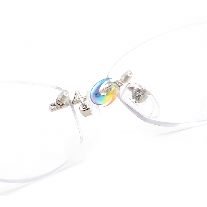Women's Rimless Reading Glasses UV400 Coating Lens Reader Blue +0.00 ~ +5.00