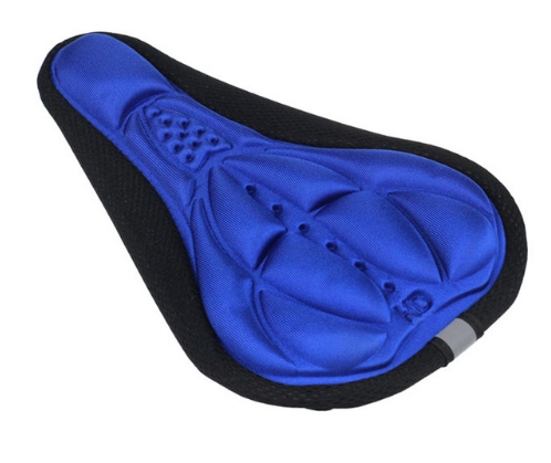 1PC Cycling Bike 3D Silicone Gel Pad Seat Saddle Cover Soft Cushion