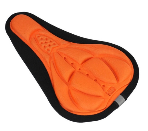1PC Cycling Bike 3D Silicone Gel Pad Seat Saddle Cover Soft Cushion