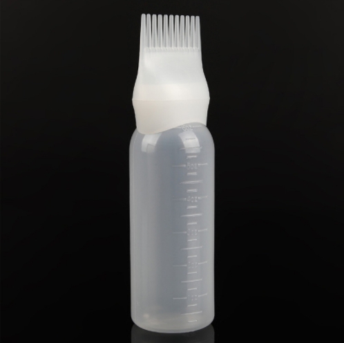 120ml Women's Fashion Hair Dye Bottle Applicator Brush Dispensing Salon Hairdressing Tool