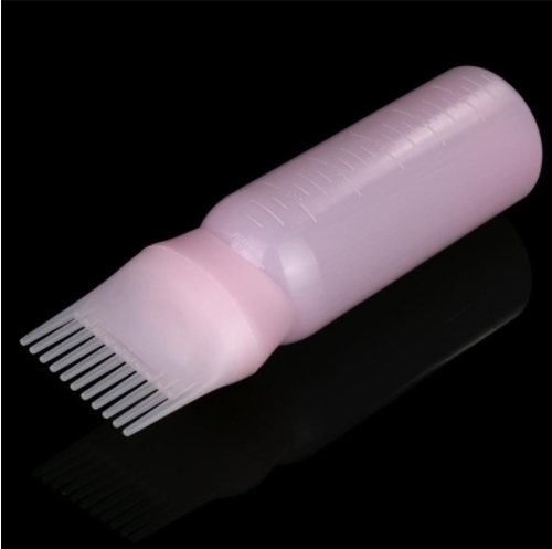120ml Women's Fashion Hair Dye Bottle Applicator Brush Dispensing Salon Hairdressing Tool