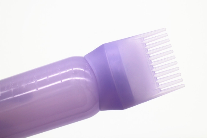 120ml Women's Fashion Hair Dye Bottle Applicator Brush Dispensing Salon Hairdressing Tool