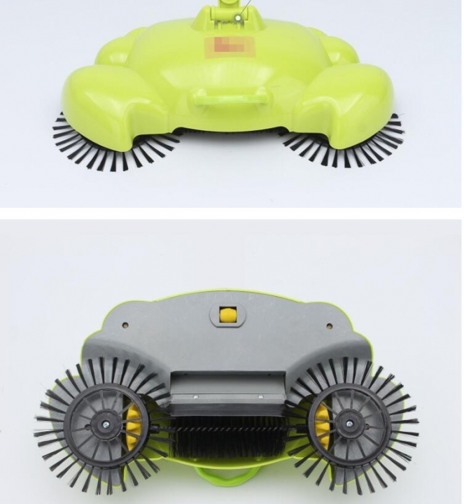 Sweeping Machine Push Type Magic Broom Dustpan Handle Household Cleaning Package Hand Push Sweeper