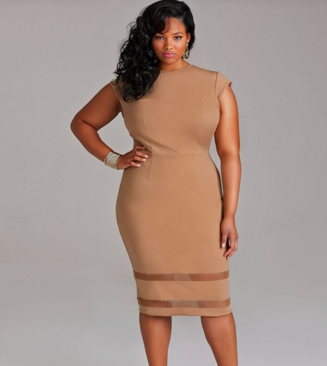 Pure color Patchwork Net yarn Elegant Business Party Formal Office Plus Size Pencil Work Dresses