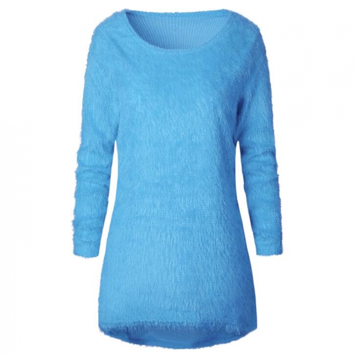 Fashion Sexy Ladies Sweater Coat Long Sleeve Soft Smooth Warm
