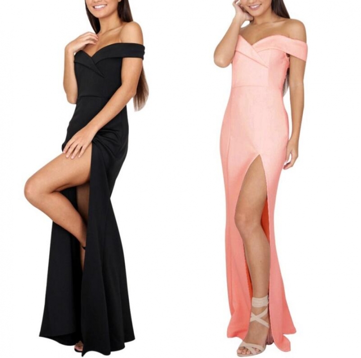 Women Evening Sexy Formal Party Dresses  long Off shoulder beach summer maxi dress vestidos de festa
