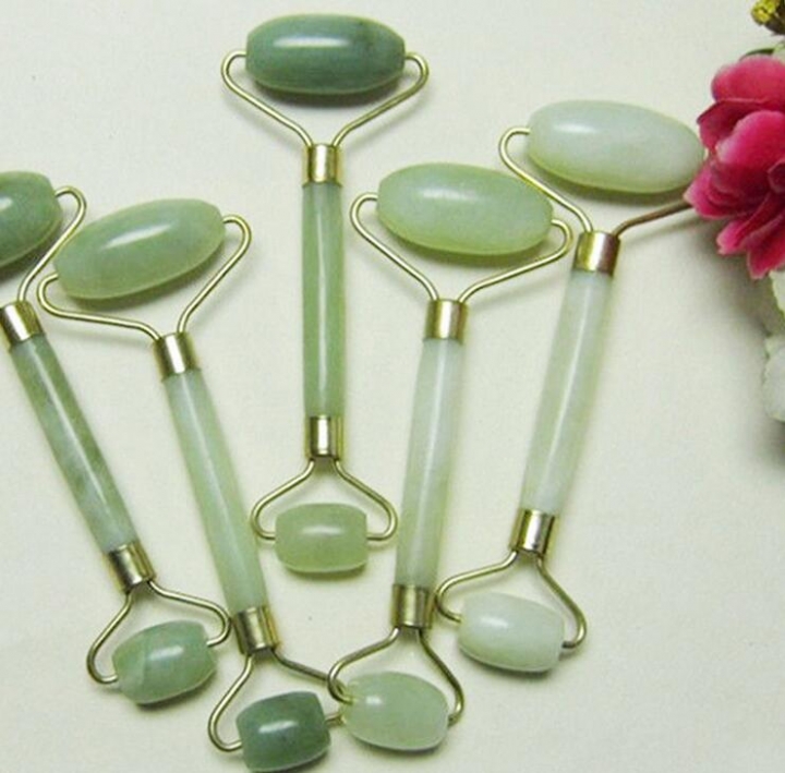 2019 new Beauty Jade massage facial massage beauty massage roller Jade beauty stick