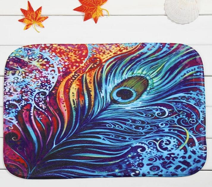 Welcome Floor Mats Printed Bathroom Kitchen Carpets Doormats Floor Mat  Living Room Anti-Slip Tapete