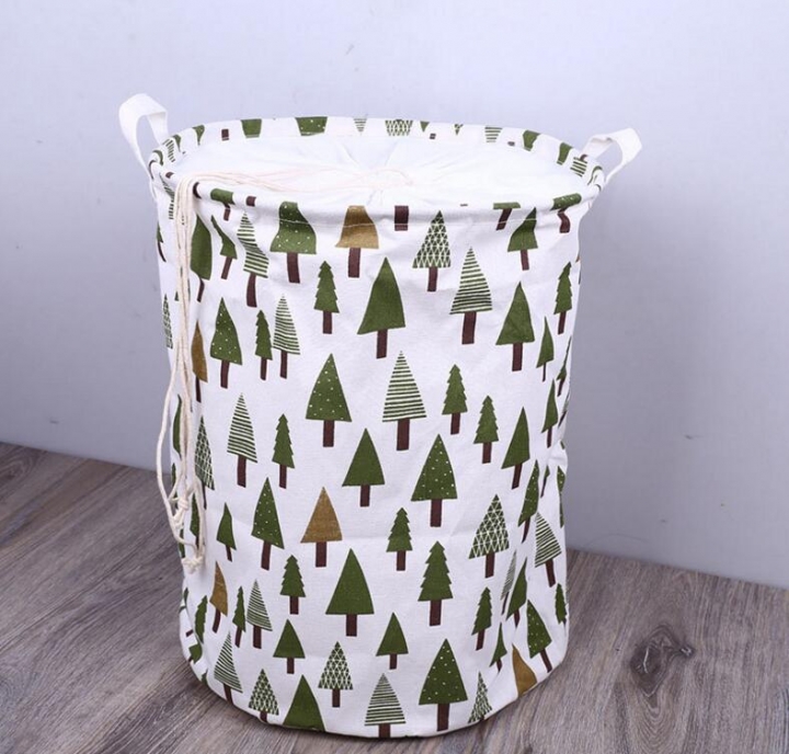 Waterproof Storage Basket Bag Dirty Laundry Basket Bag Clothes Storage Box Sundries Fabric Folding