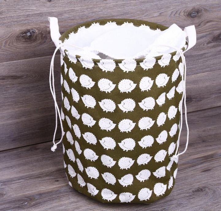 Waterproof Storage Basket Bag Dirty Laundry Basket Bag Clothes Storage Box Sundries Fabric Folding