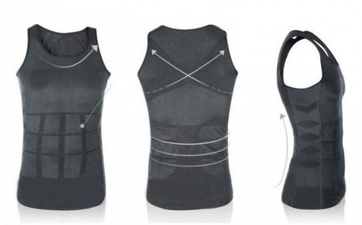 Men Slimming Underwear Body Shaper Waist Cincher Corset Men Shaper Vest Body Belly Waist Shapewear