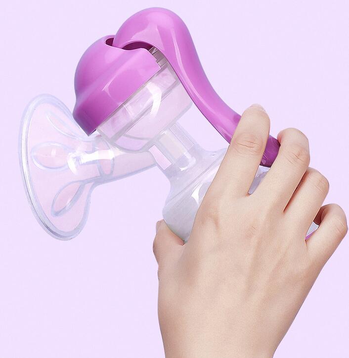 Manual Breast Feeding Pump Original Manual Breast Milk Silicon Free With Milk Bottle - image 3