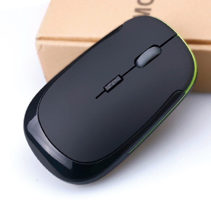TECNO 3500Slim Wireless Mouse Optical Wheel Mice Computer Mouse With USB Receiver