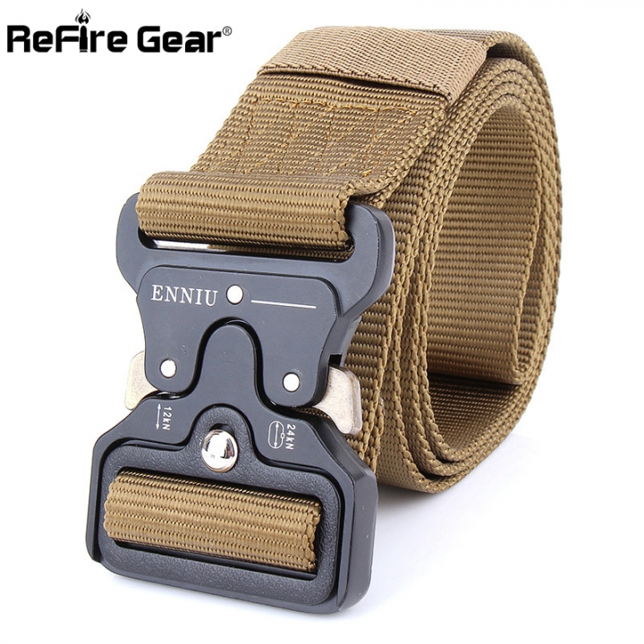 itary Equipment Knock Off Army Belt Men's Heavy Duty US Soldier Combat Tactical Belts Sturdy