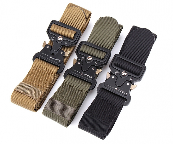 itary Equipment Knock Off Army Belt Men's Heavy Duty US Soldier Combat Tactical Belts Sturdy