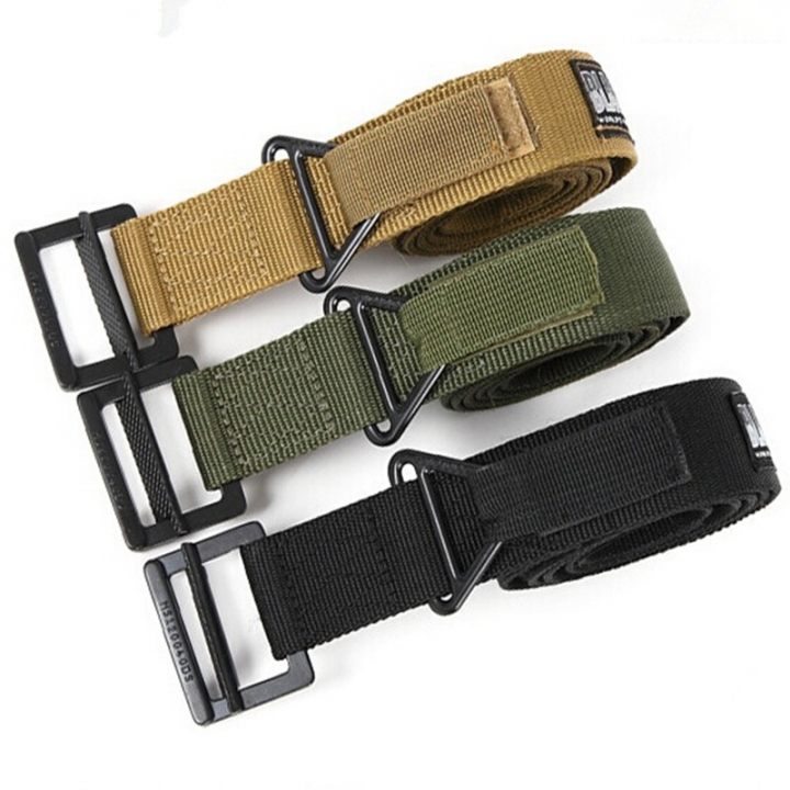 Tactical Belt Military Men's Belt Combat Rescue Rigger Duty Belt  Outdoors Nylon Lumbar Battle Belts