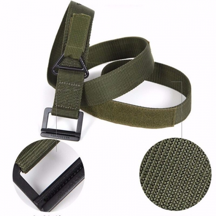 Tactical Belt Military Men's Belt Combat Rescue Rigger Duty Belt  Outdoors Nylon Lumbar Battle Belts