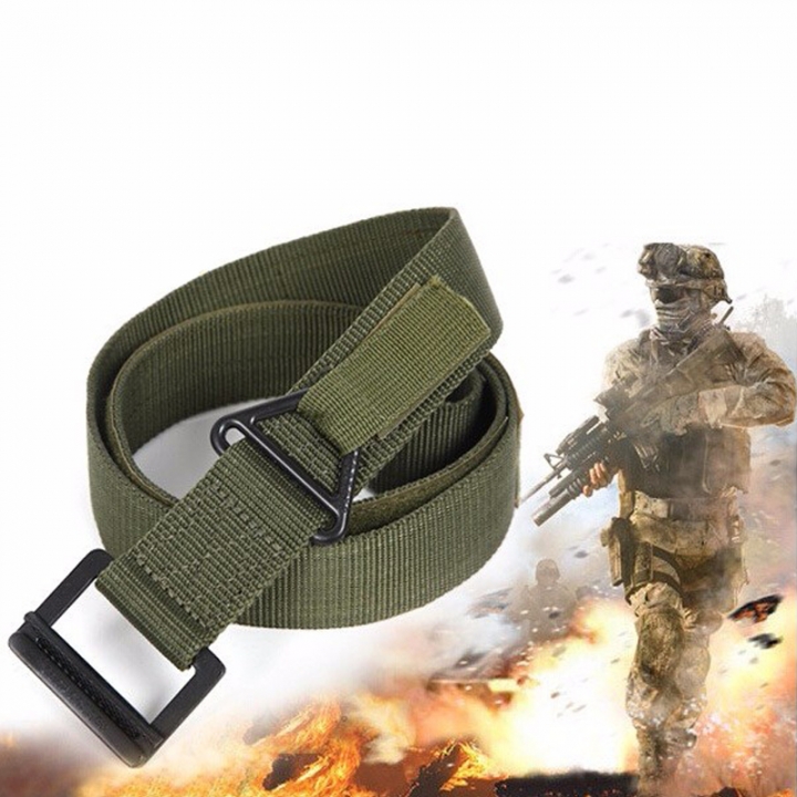 Tactical Belt Military Men's Belt Combat Rescue Rigger Duty Belt  Outdoors Nylon Lumbar Battle Belts