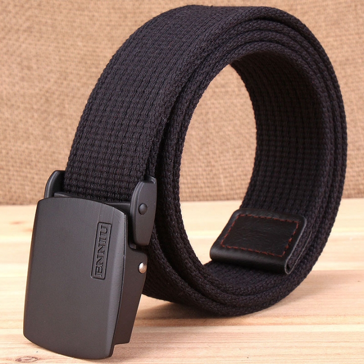 Thickened canvas belt, casual outdoor belt, men's Korean version of tidal belt.