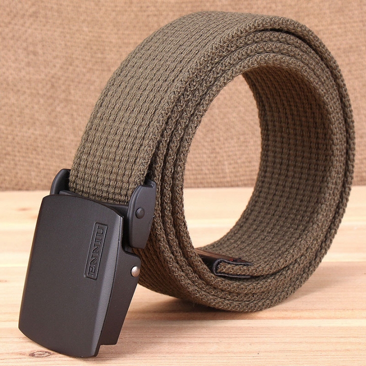 Thickened canvas belt, casual outdoor belt, men's Korean version of tidal belt.