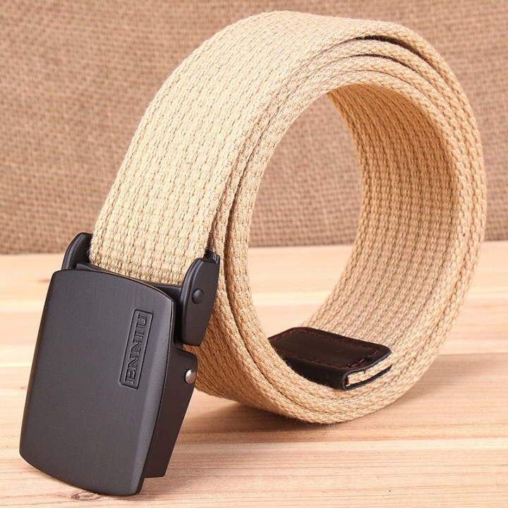 Thickened canvas belt, casual outdoor belt, men's Korean version of tidal belt.