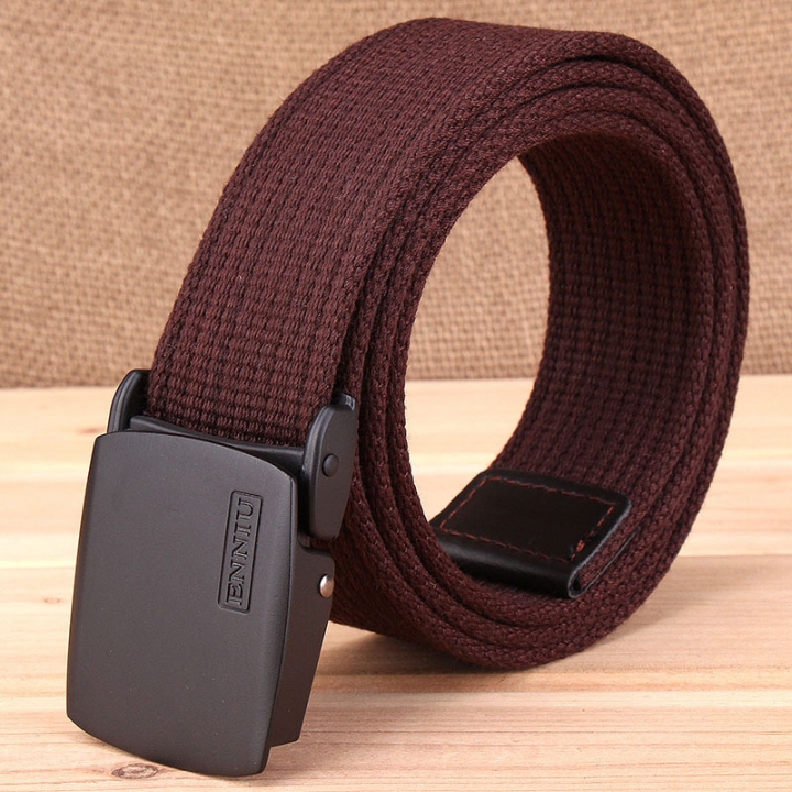 Thickened canvas belt, casual outdoor belt, men's Korean version of tidal belt.