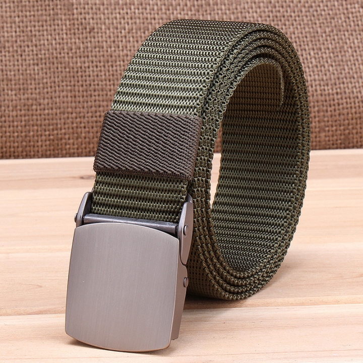 Automatic buckle speed dry nylon belt tactical outdoor belt student military training belt