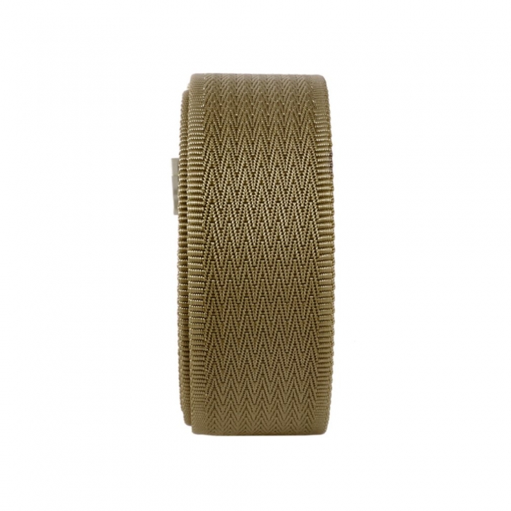 Men's Dragon Pattern Canvas Knitted Belt Automatic Buckle Men Belts Durable Tactical Military
