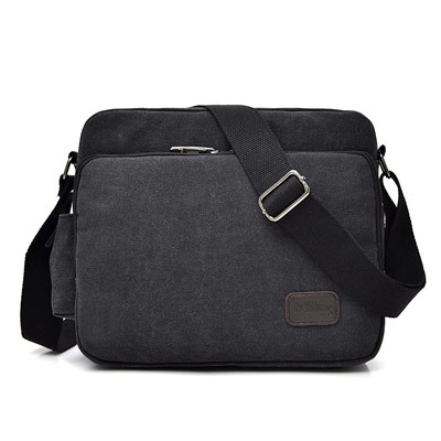 canvas bag, men's bag shoulder bag men's leisure bag, Korean version satchel multi-function iPad