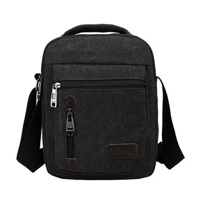 Men's satin bag multi-function portable handbag, retro men's single shoulder bag fashion men's bag
