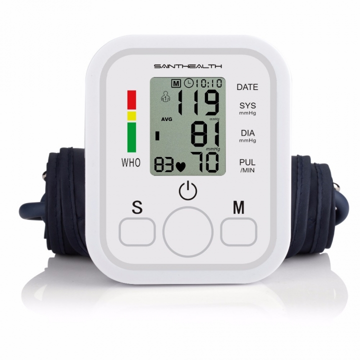 Automatic Digital Blood Pressure Machine Smart Home Upper Arm Blood Pressure Monitor Voice