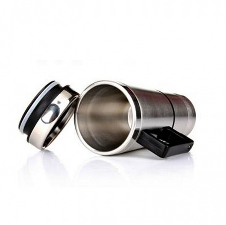 ADRA 12V 70W Car Hot Water Cup Car Electric Cup Car Heating Cup With Double Cup 300ML