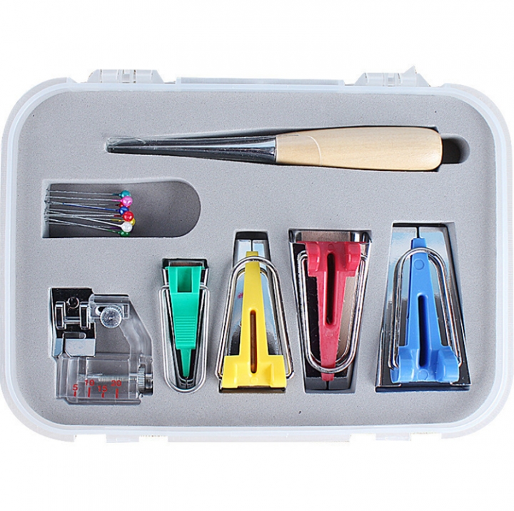 ADRA Multi-function Sewing Machine Accessories DIY Patchwork Tool Belt Curling Edge Trimming Set