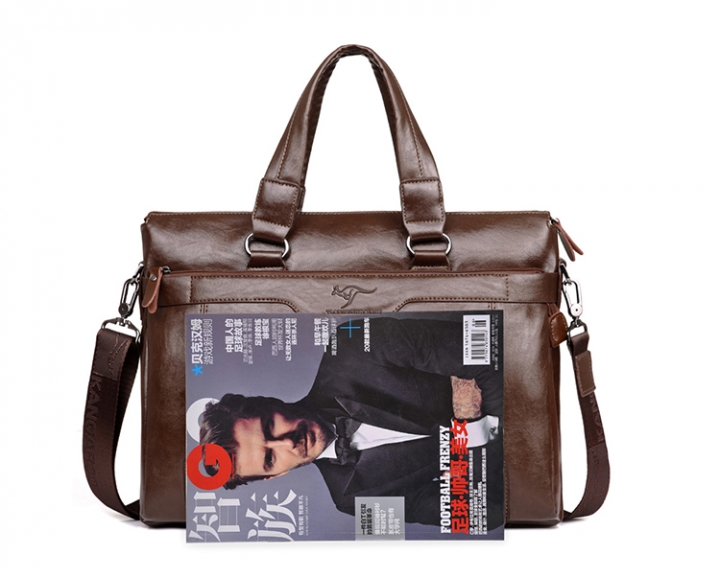ADRA Men's Handbag High-capacity Business Briefcase Fashion Shoulder Messenger Bag