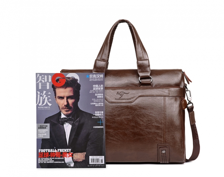 ADRA Men's Handbag High-capacity Business Briefcase Fashion Shoulder Messenger Bag