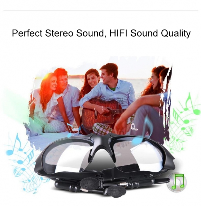 4.1 Bluetooth Stereo music Headset Phone earphone Bluetooth Sunglasses To Vehicle Smart Glasses