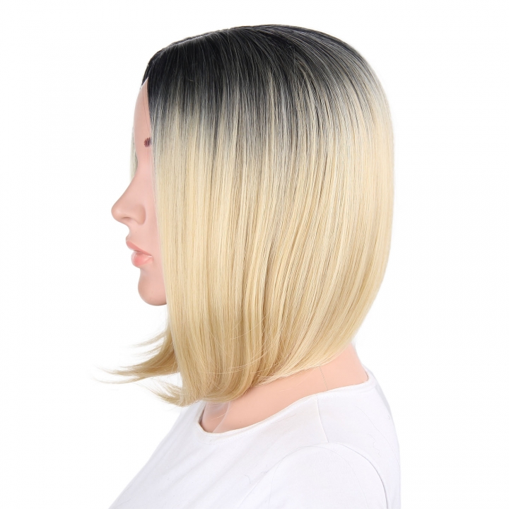 ADRA 13 inch women unique short gradient color wig party hair sexy wear new style wigs