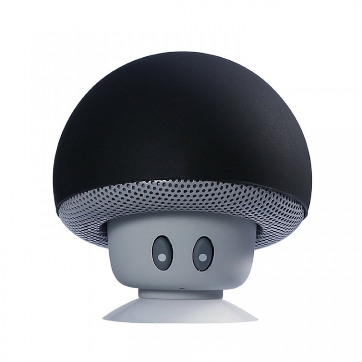 ADRA Mushroom Head Wireless Bluetooth Speaker Creative Portable Desktop Phone Holder Mini Speaker