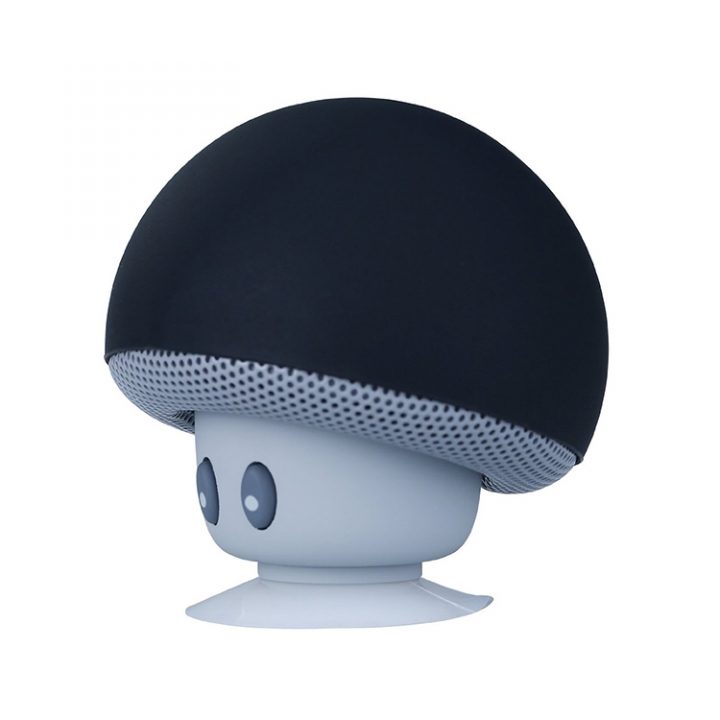 ADRA Mushroom Head Wireless Bluetooth Speaker Creative Portable Desktop Phone Holder Mini Speaker