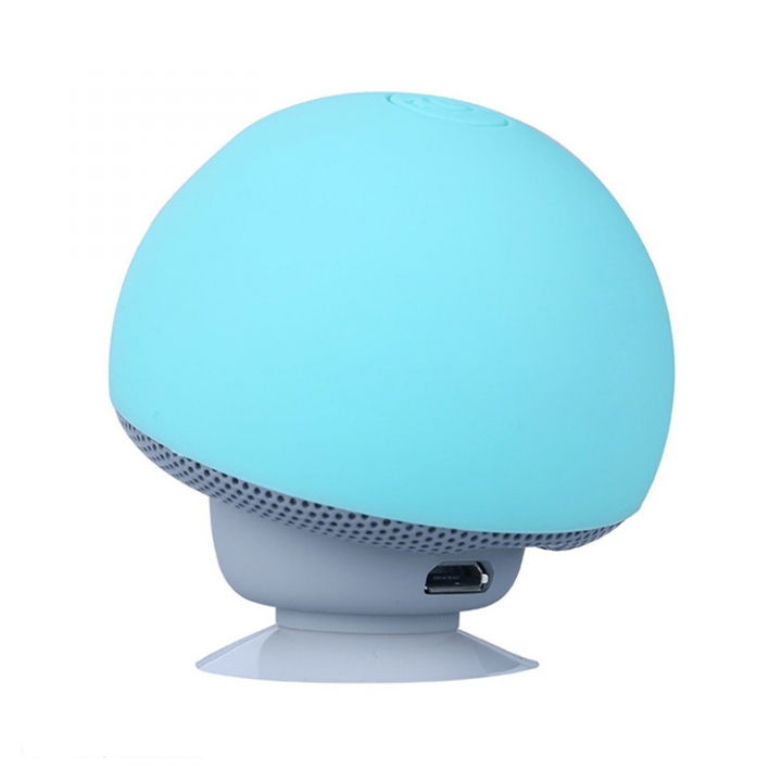 ADRA Mushroom Head Wireless Bluetooth Speaker Creative Portable Desktop Phone Holder Mini Speaker