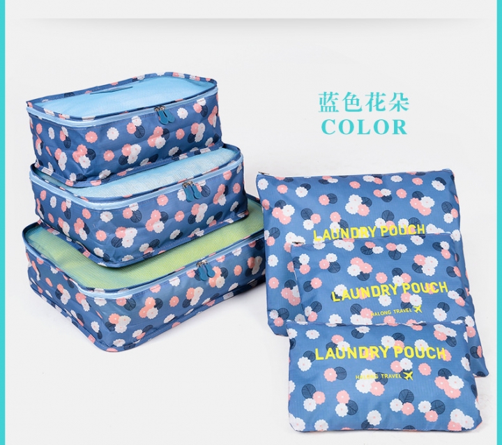 6 In 1 Travel Bag Storage Bag For Waterproof Clothing Organizer Portable Travel Organizer Bag